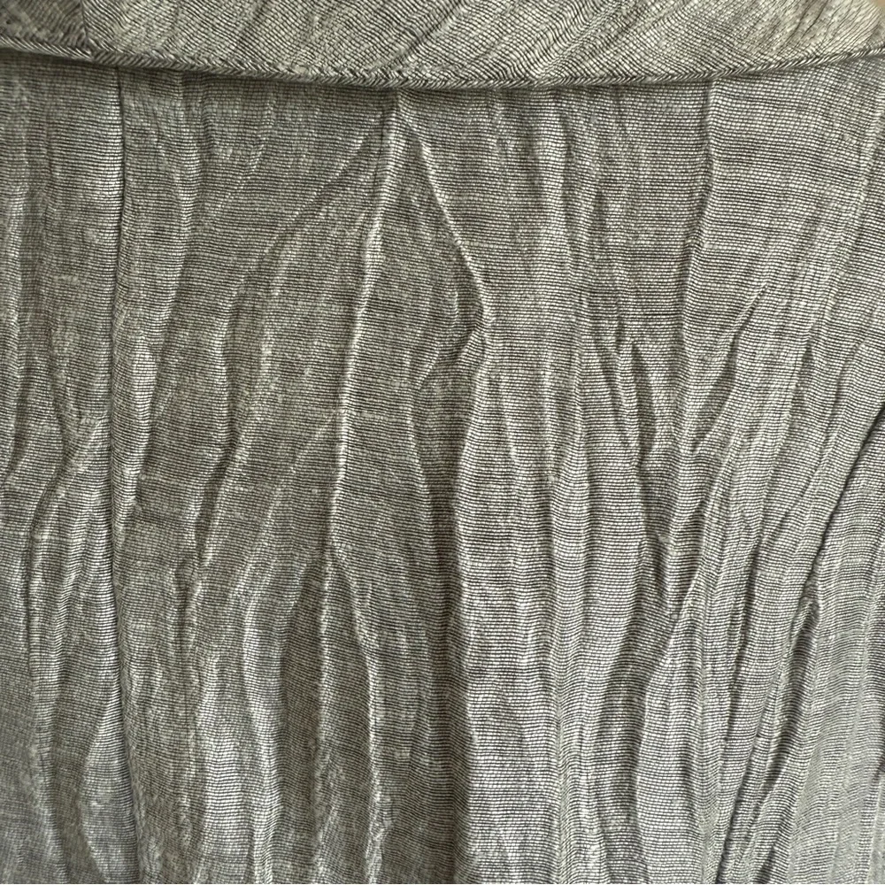 Eileen Fisher Linen Crinkle Grey Women's Top Jacket Sz XL - Picture 10 of 11